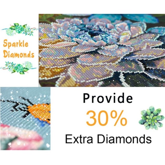 Owl Diamond Painting Kit - Picture 5 of 8